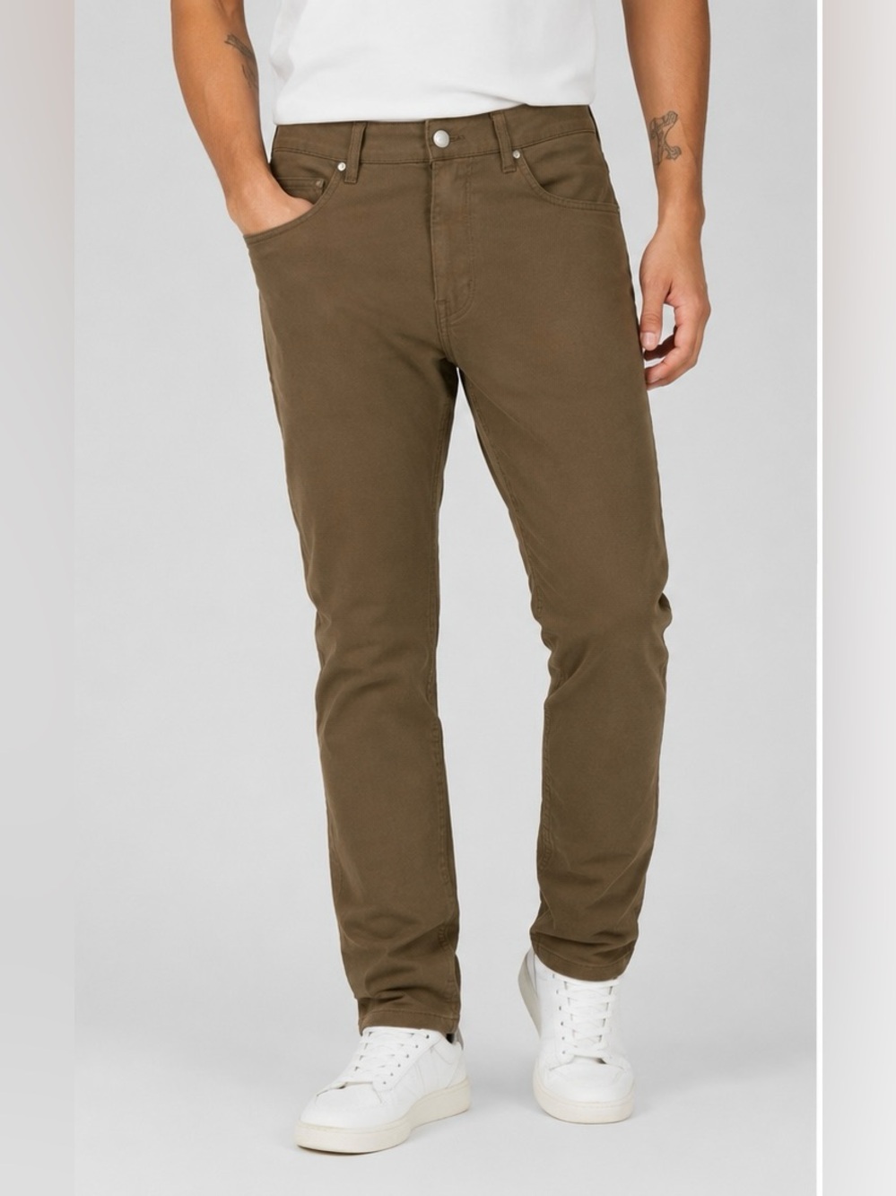 Lululemon Men’s ABC Slim Fit 5 Pocket Pants Artifact Brown Size 28